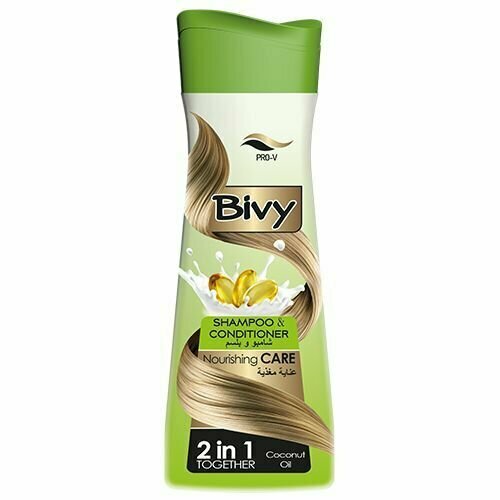 BIVY Шампунь-кондиционер COCONUT OIL , 600мл