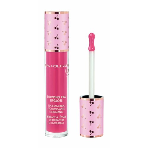 Увлажняющий блеск для губ 8 pearly cyclamen pink Naj Oleari Plumping Kiss Lipgloss