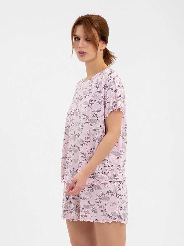 Пижама Lilians, размер 96-78-102, розовый - фотография № 5