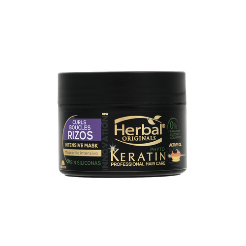 Herbal Originals Keratin Маска интенсивная фито-кератин для вьющихся волос Восстановление и питание 300 мл 1 шт