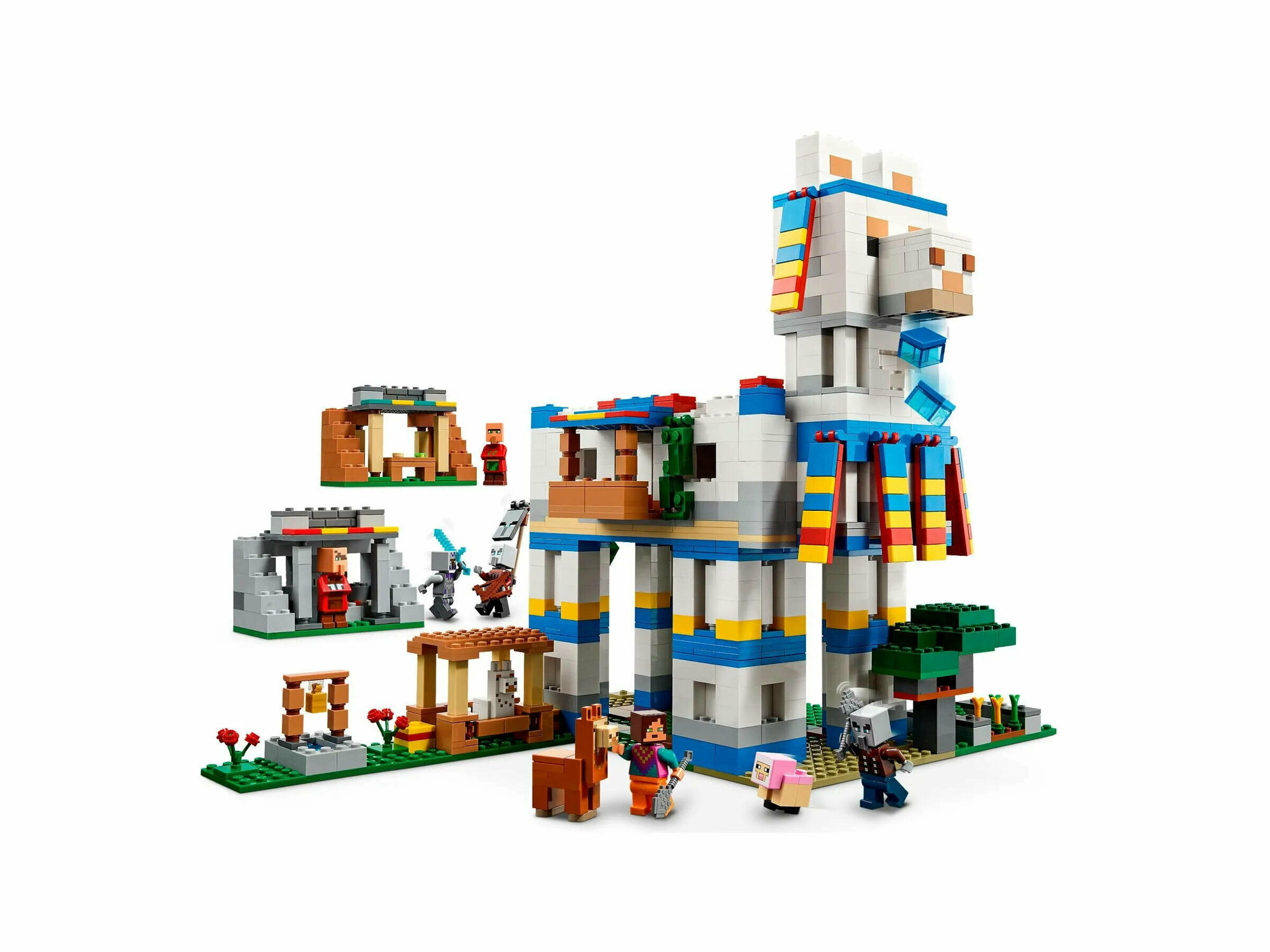 Конструктор LEGO Minecraft "Деревня лам" 21188 - фото №5