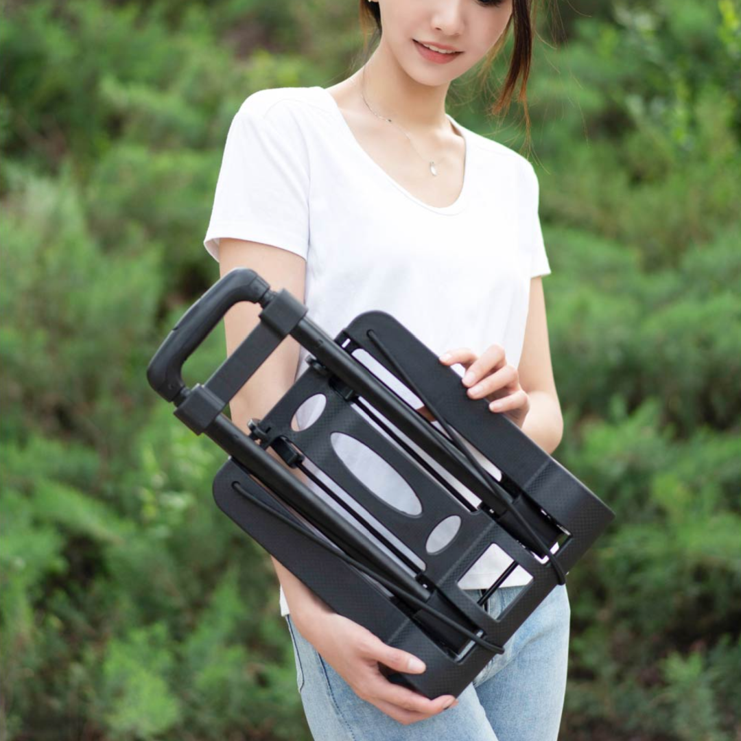 Складная тележка Xiaomi Qia Dao Lightweight Folding Hand Shopping Cart (E002)