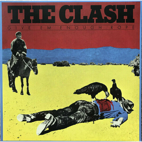 the clash the clash 1xlp black lp Виниловая пластинка The Clash Give 'Em Enough Rope - Vinyl Printed in USA. 1 LP