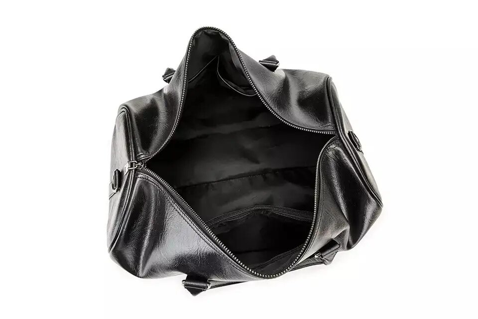 Дорожная сумка, ручная кладь, качественная экокожа, размер 43*27*23 см - фотография № 3