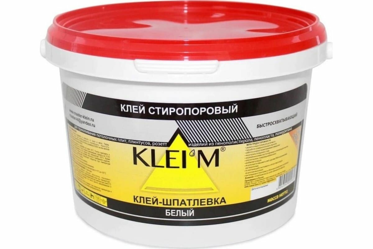 Стиропоровый клей-шпатлевка "KLEIM" 1,0