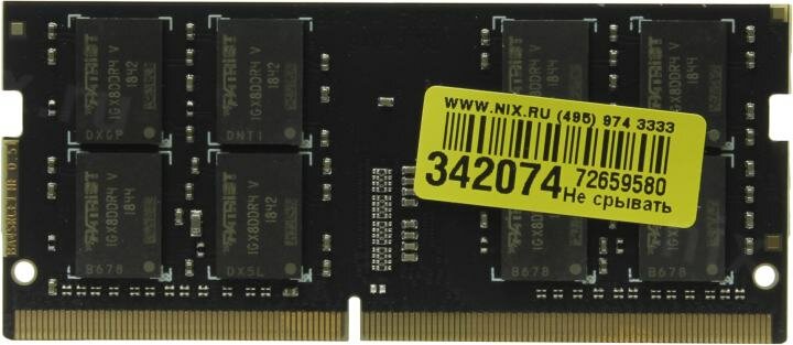 Модуль памяти PATRIOT DDR4 - 16Гб 2400, SO-DIMM, Ret Patriot Memory - фото №8