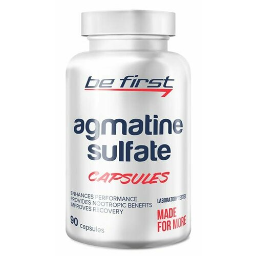 Agmatine Sulfate Capsules (90 шт.) агматин be first agmatine sulfate