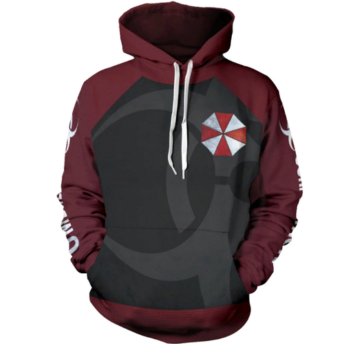 фото Худи худи амбрелла l, размер l, серый, бордовый нет