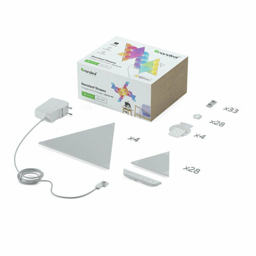 Стартовый комплект системы освещения Nanoleaf Shapes Starter Kit Limited Edition Bundle (32 панели)