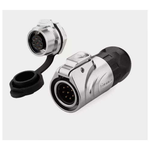 Водонепроницаемый разъем питания Cnlinko LP16 8 Pin Male+Female cnlinko lp16 8pin plastic waterproof welding wire connector led display male and female circular aviation socket adapter