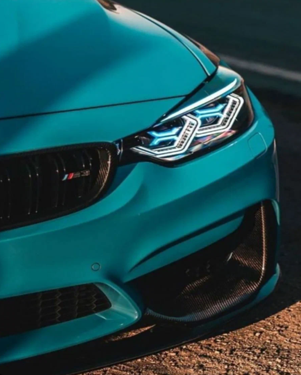 Картина по номерам "BMW M4" 40х50 см, хлопковый холст на подрамнике, акрил, АртТойс