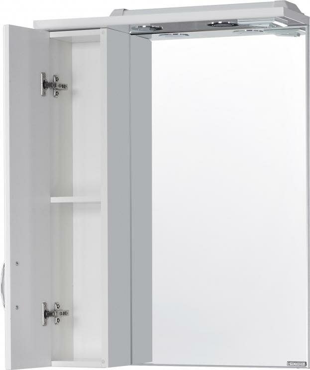 Зеркальный шкаф Aquaton Онда 60 1A009802ON01L, белый