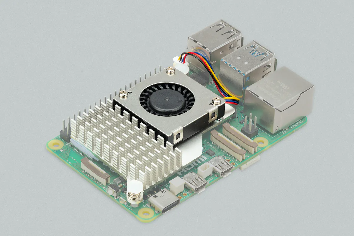 Радиатор с вентилятором Active Cooler для Raspberry Pi 5