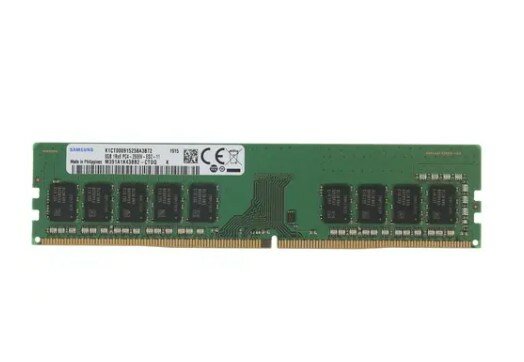 Оперативная память Samsung 8 ГБ DDR4 2666 МГц DIMM CL19 M391A1K43BB2-CTDQ