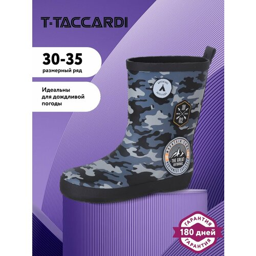 фото Сапоги t.taccardi, размер 31, серый