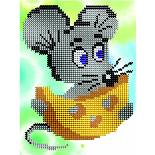 Алмазная мозаика детская картина стразами Диамант для детей Животные насекомые 17х23см 971₽