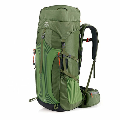 Рюкзак походный туристический Naturehike Hiking 55 Зеленый