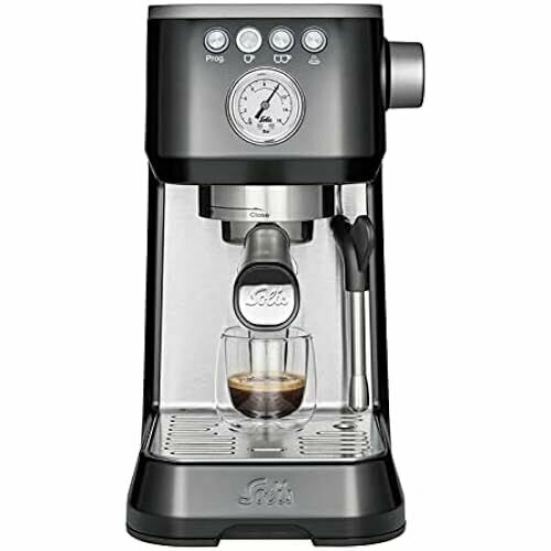 Эспрессо-машина Solis Barista Perfetta Plus 1170 V2 портафильтр манометр насадка для парагорячей воды регулятор температуры портафильтр 54 мм двойной носик черный 9518000₽