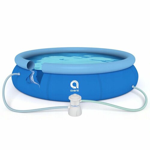Надувной бассейн Avenli 3,6 м * 76 см, семейный (в комплекте с фильтр-насосом), цена - за 1 компл