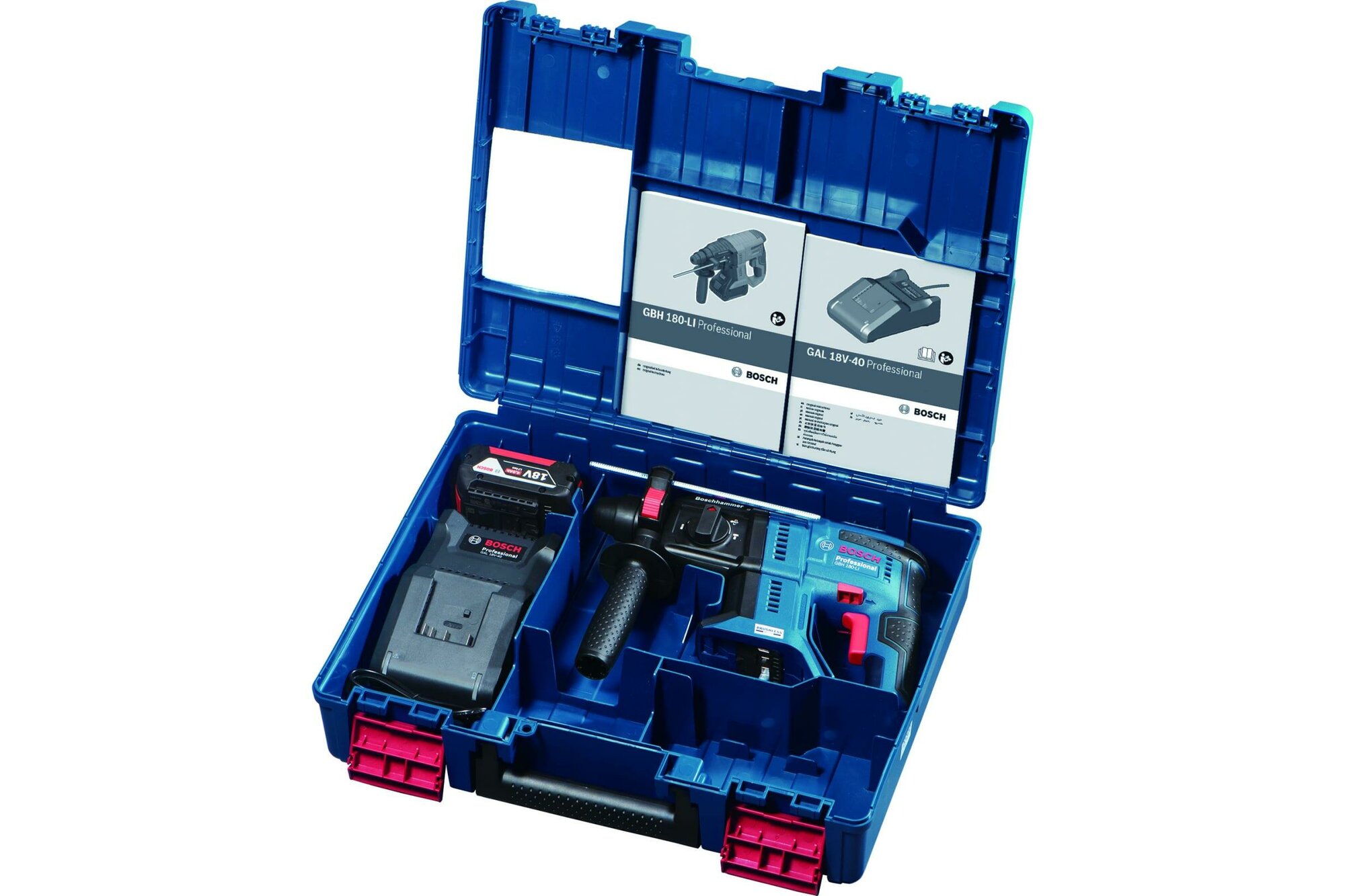 Перфоратор аккумуляторный Bosch GBH 180-Li (0611911122)