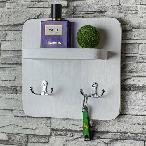 Полка для ключей Chiwoodo с крючками