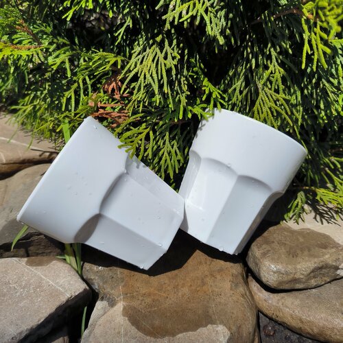 Многоразовые пластиковые стаканы 2 шт 250мл