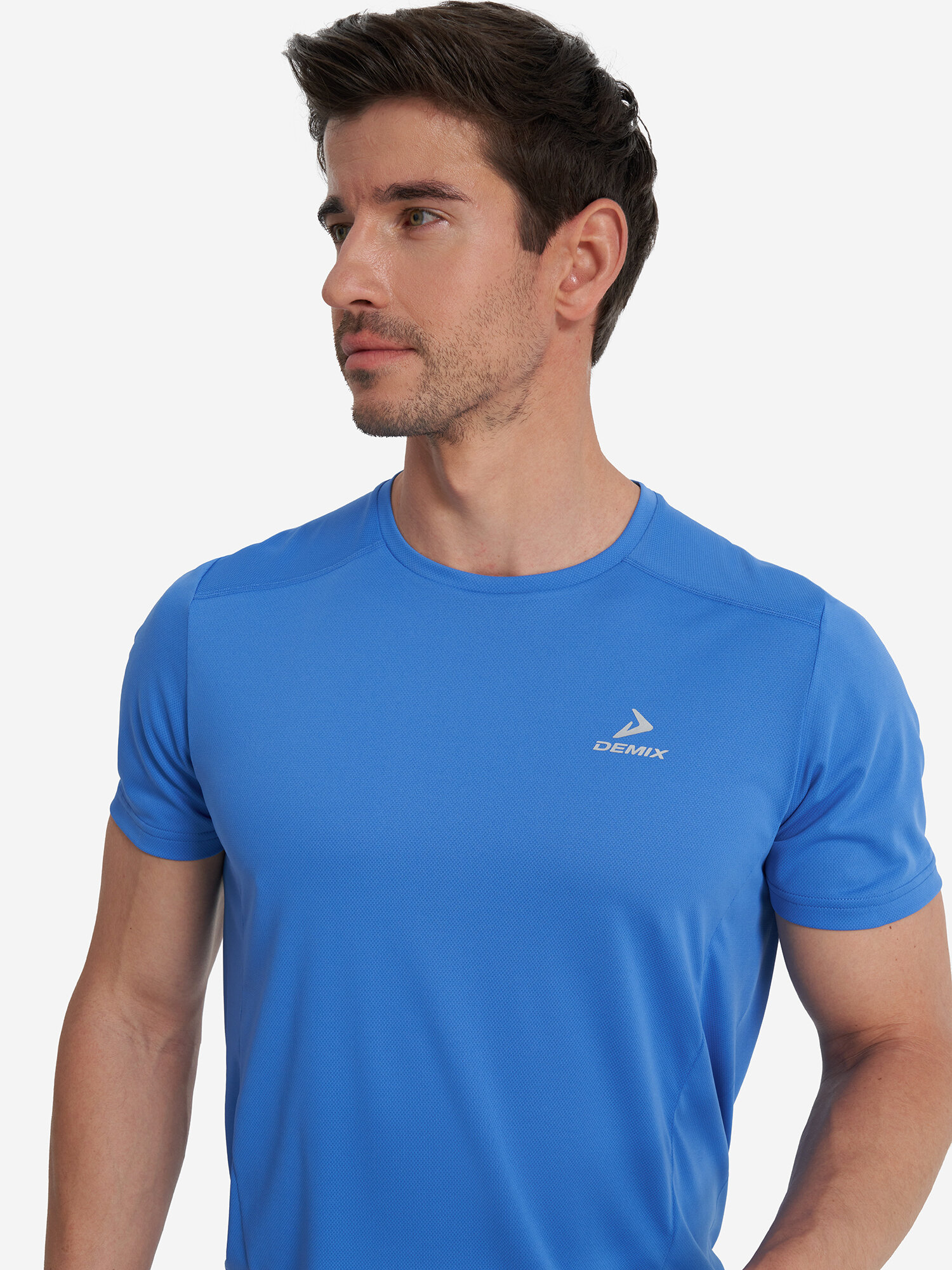 фото Футболка мужская Demix Urban Running васильковый, RUS: 46, Ориг: 46
