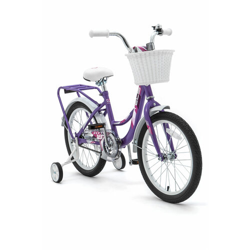 Велосипед детский 18 Stels Flyte Z011 Сиреневый для девочек от 5 до 7 лет на рост 105-130см 9205₽