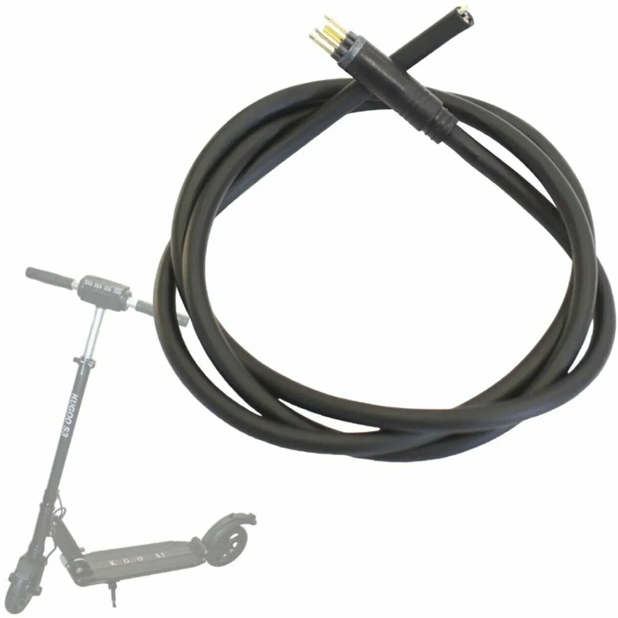 Провод для мотор-колеса электросамоката Kugoo S3/S3 PRO (28 см)