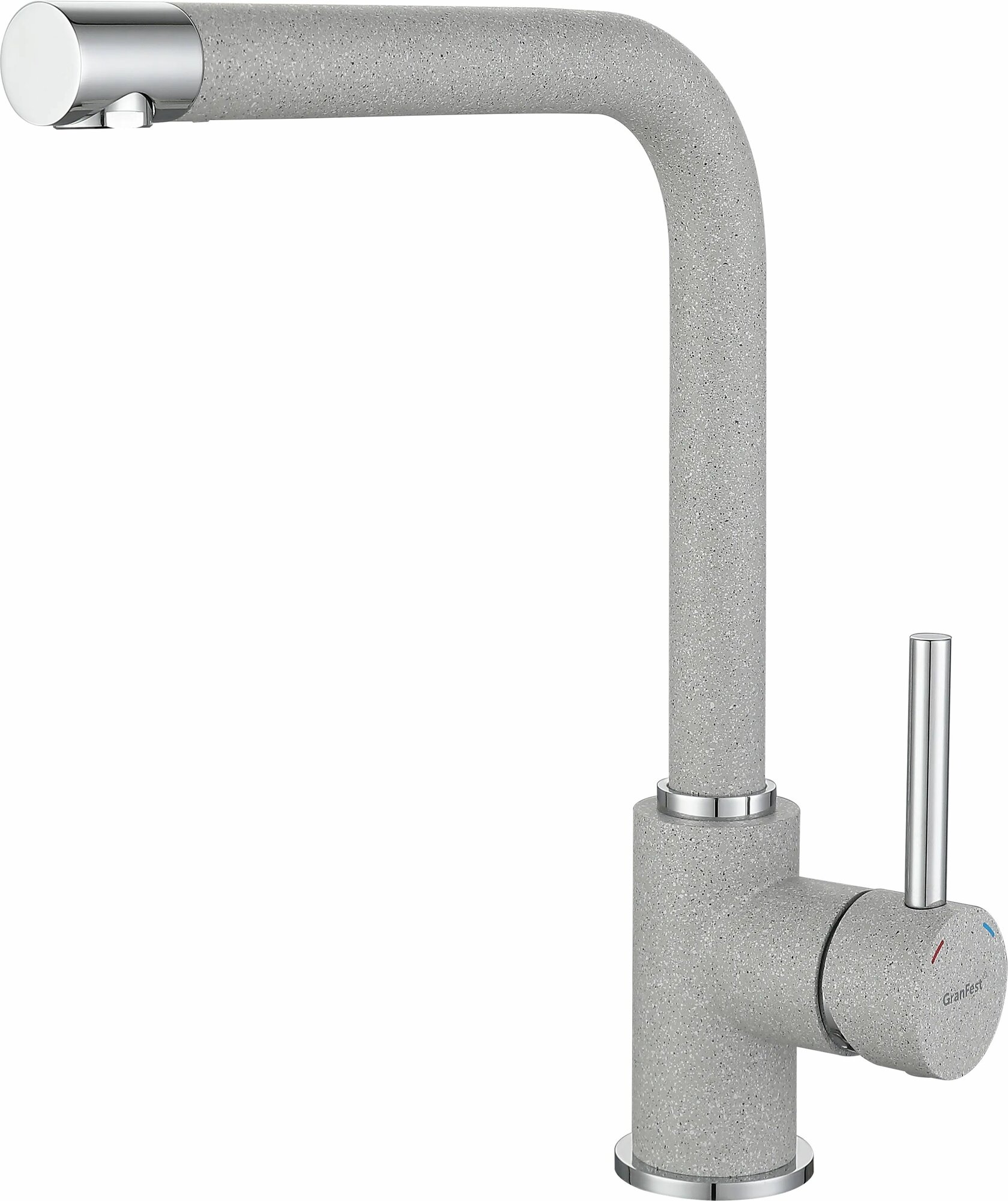Смеситель для кухни GRANFEST Kitchen faucet (GR-3651 серый) серый