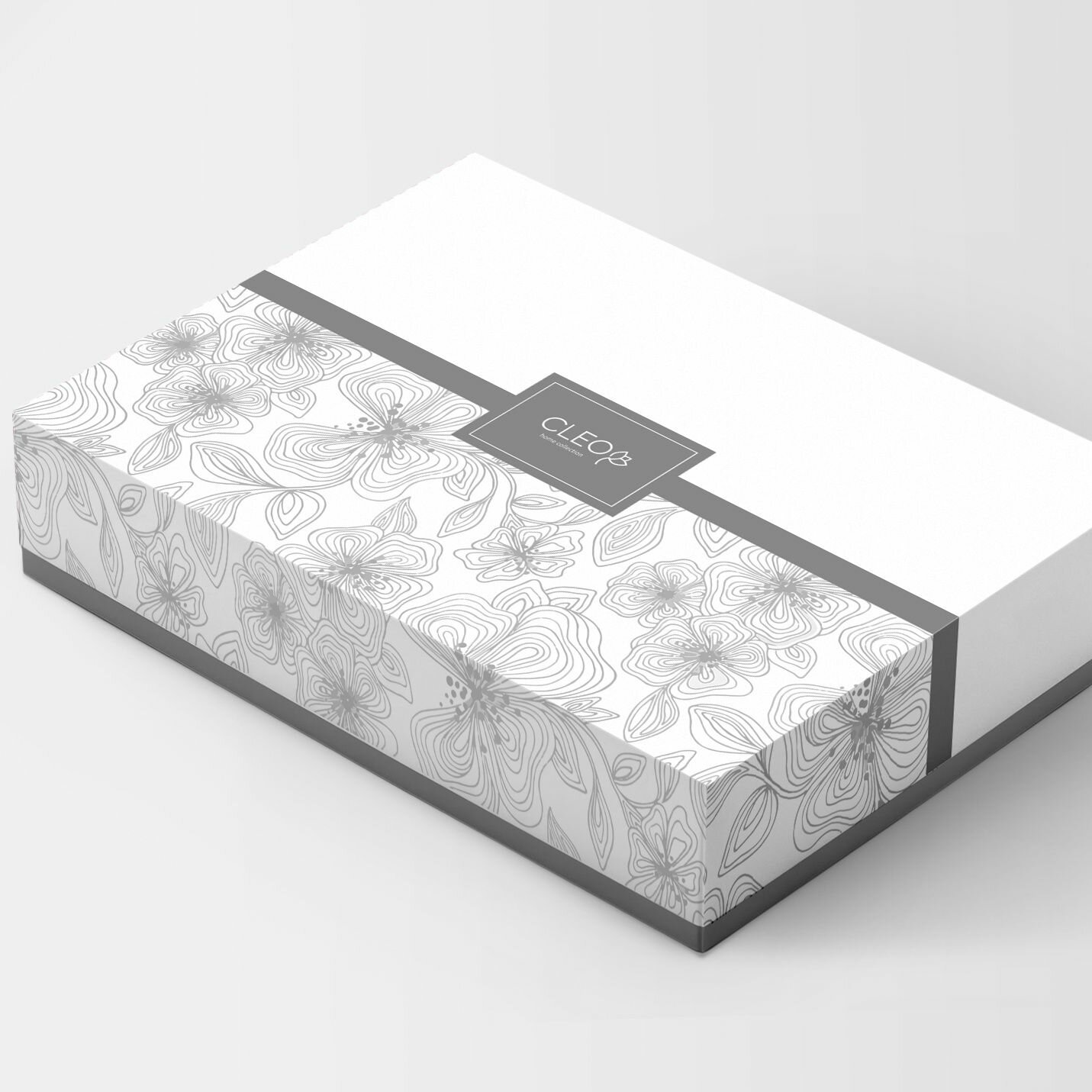 Постельное белье 2 спальное Cleo Satin de Luxe комплект пододеяльник на молнии сатин хлопок — фото 1