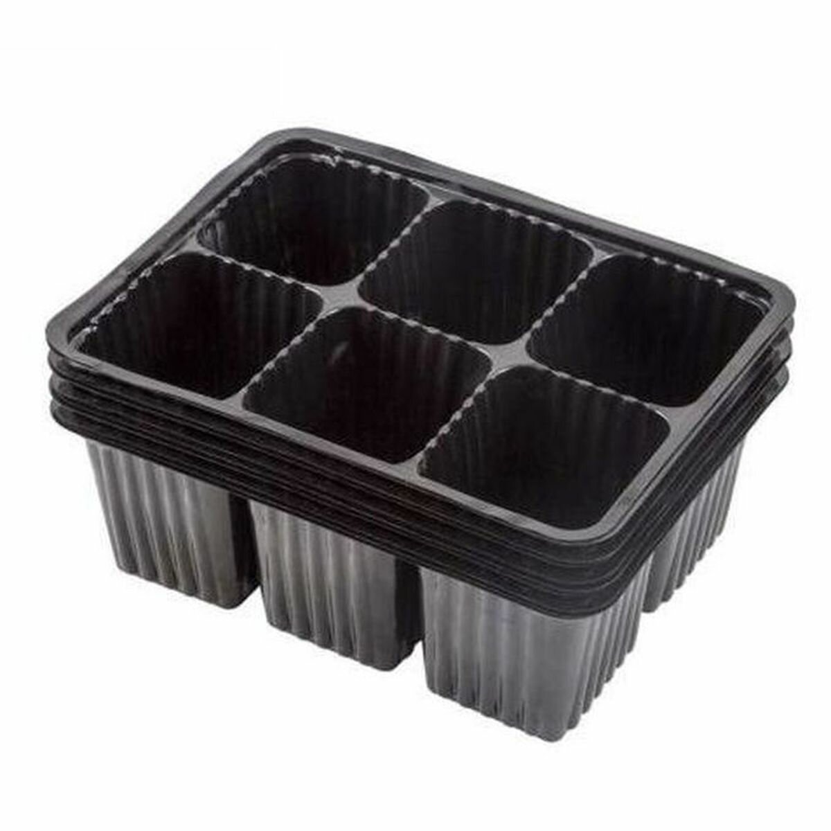 Мини кассета для рассады 6 ячеек (цена за 1 шт.)