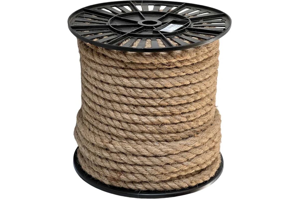 TruEnergy Канат джутовый 16мм катушка 50м 12156