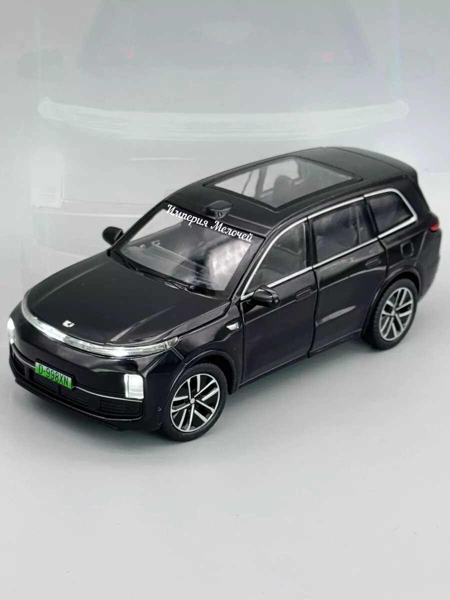 Металлическая машинка ЛИ9 электрогибрид 1/32