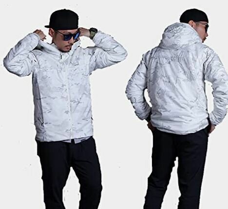 Куртка  Осень-зима 2024, размер XL, голубой — фото 1