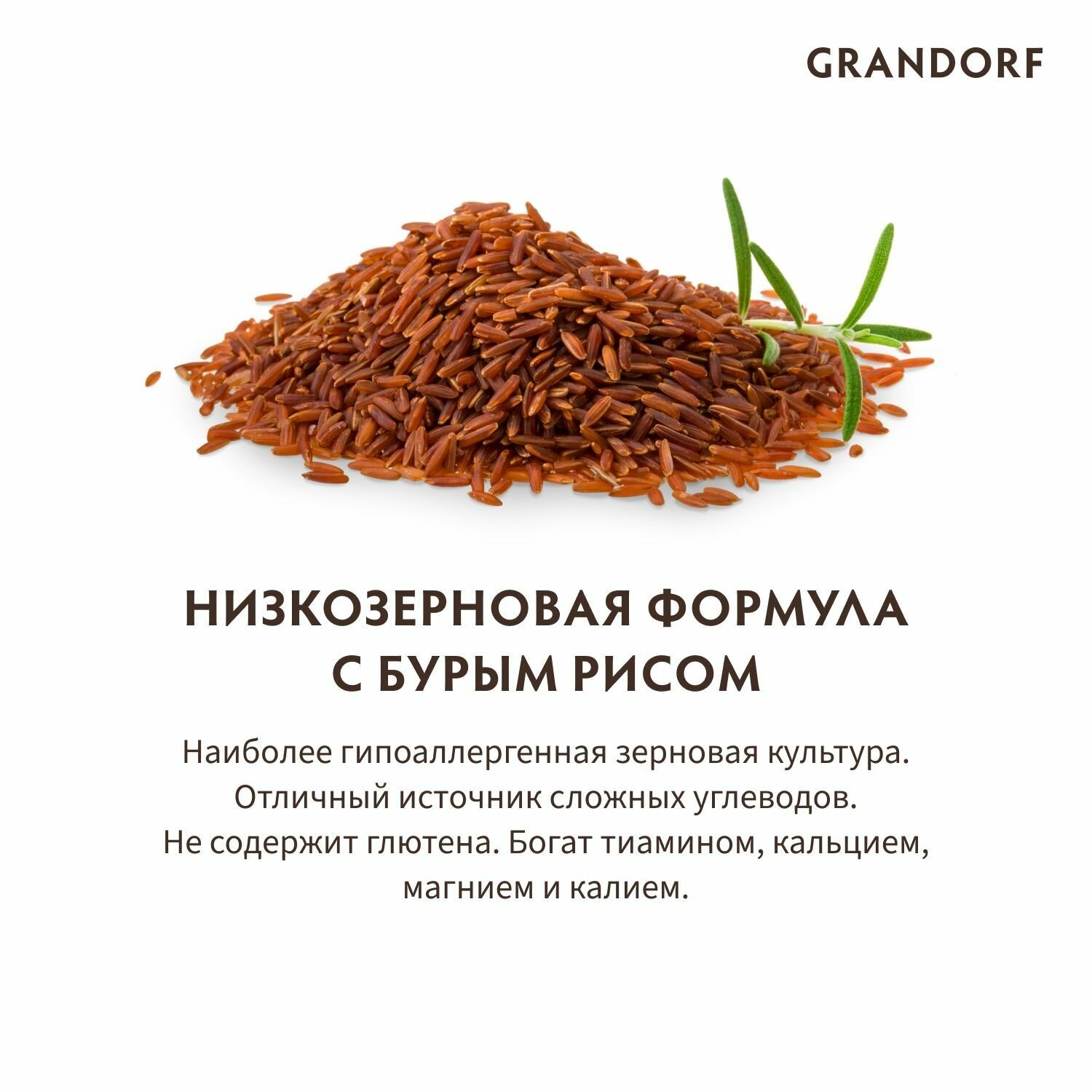 Сухой корм для собак Grandorf Fresh Dog для крупных и средних пород из свежего мяса утки с бататом 3 кг - фото №5