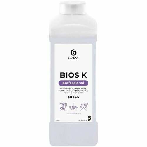 Моющее средство Grass PROFESSIONAL BIOS-K щелочное концентрат 1 л 680₽
