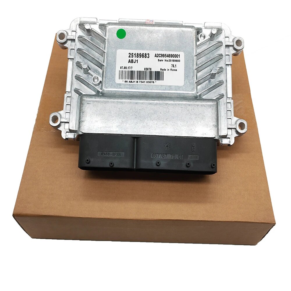 25189683 новая компьютерная плата двигателя ECU для Chevrolet Cruze, автомобильные аксессуары, 25189683
