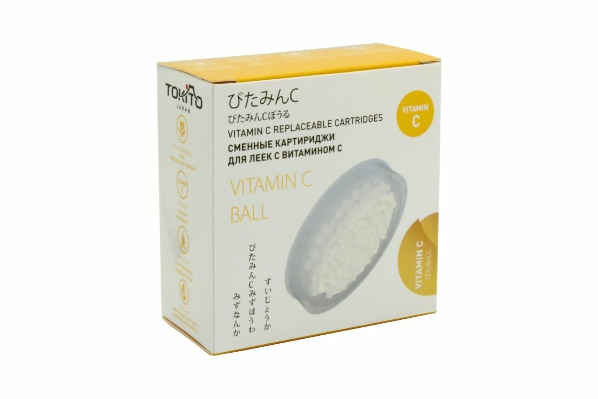 Сменные картриджи TOKITO TOK MIZU 1017  для леек  с витамином C  2 шт