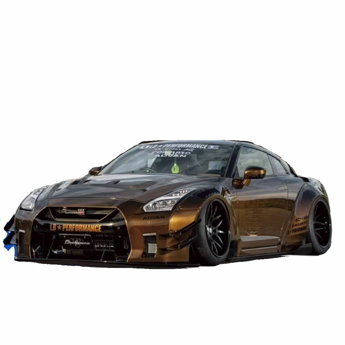 Сборная модель Nissan GT-R R35, type 2, Ver.1, LB Works 05591