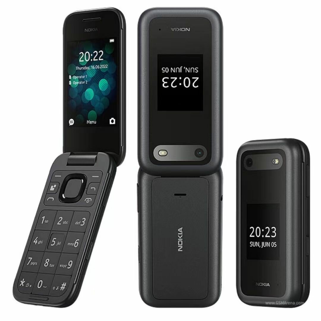 Мобильный телефон, Nokia 2660 Flip, MP3 GSM(2G) 2SIM FM Bluetooth