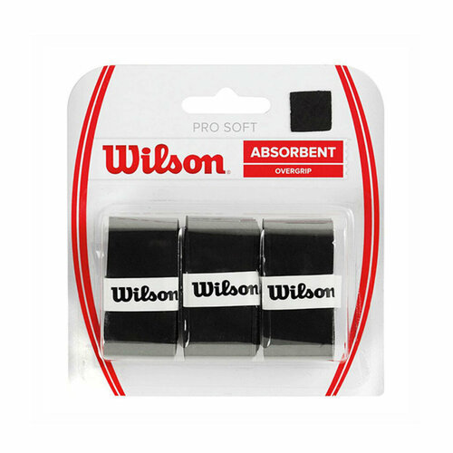 Овергрип Wilson Pro Soft Overgrip, арт. WRZ4040BK