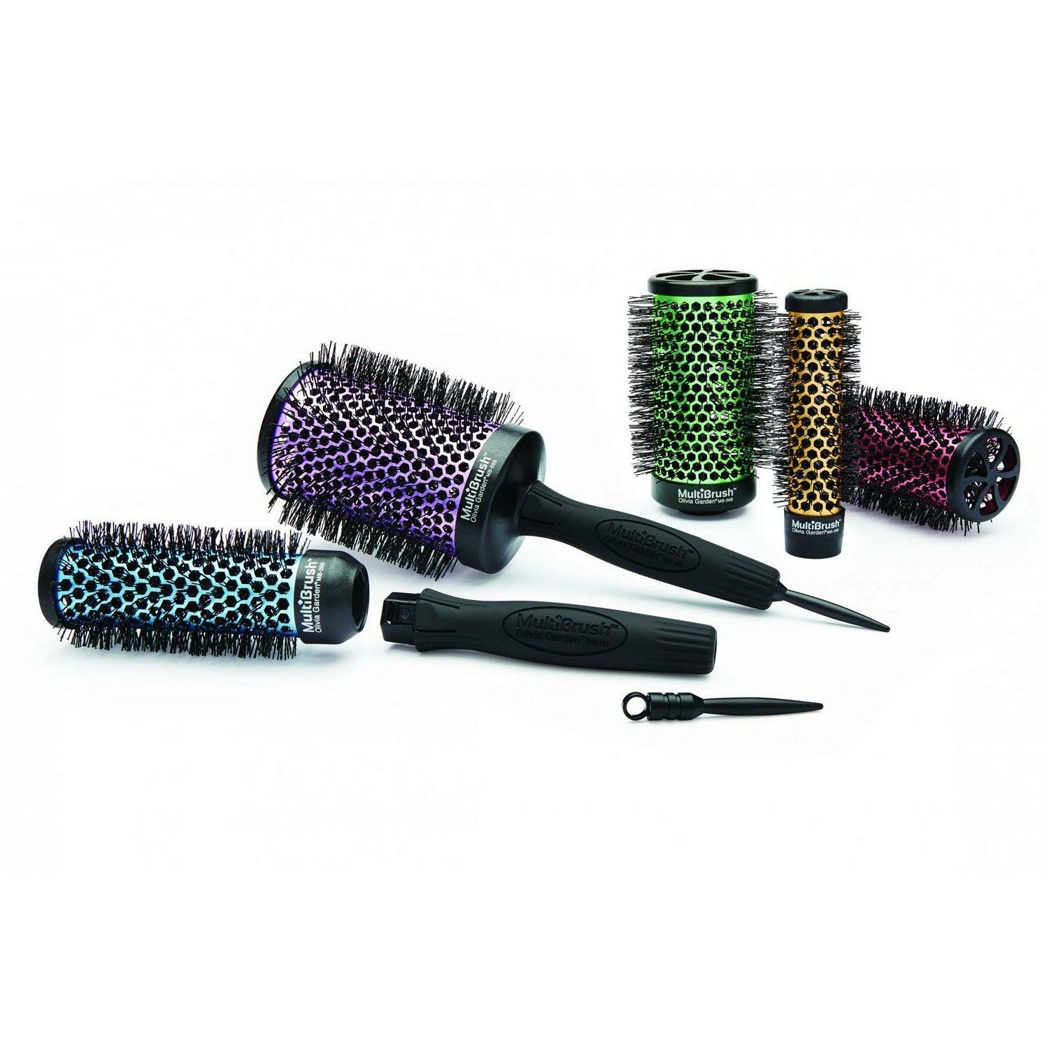 Брашинг под съемную ручку Olivia Garden MultiBrush Barrel (46 мм) — фото 1