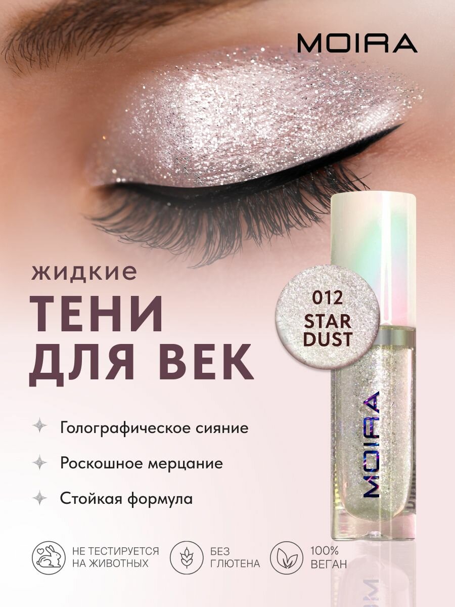 Жидкие блестящие тени для век глиттер