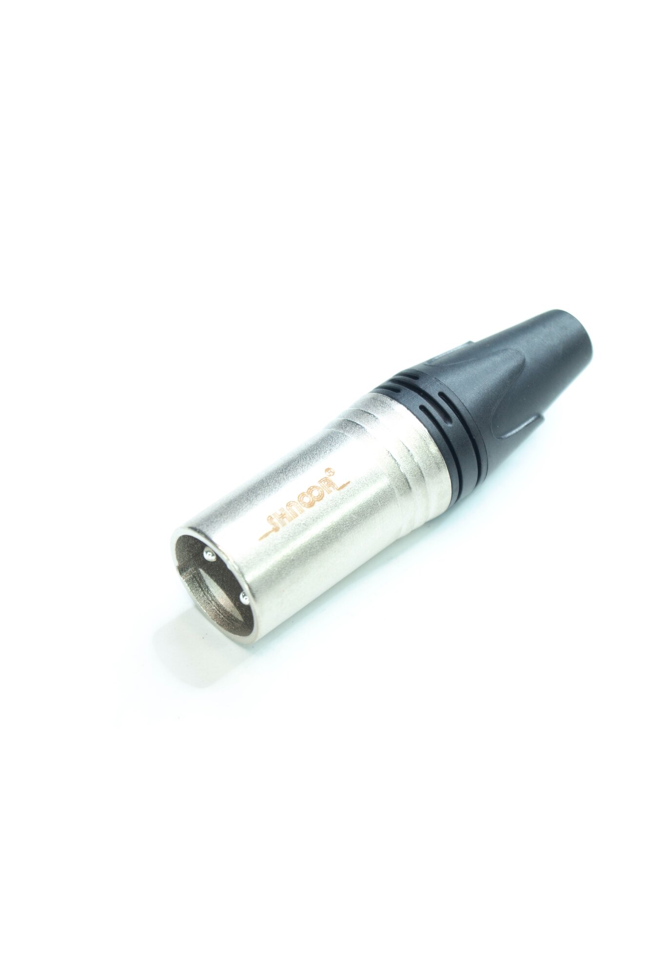 Разъем на кабель XLR Male 3p, SHNOOR S3MX