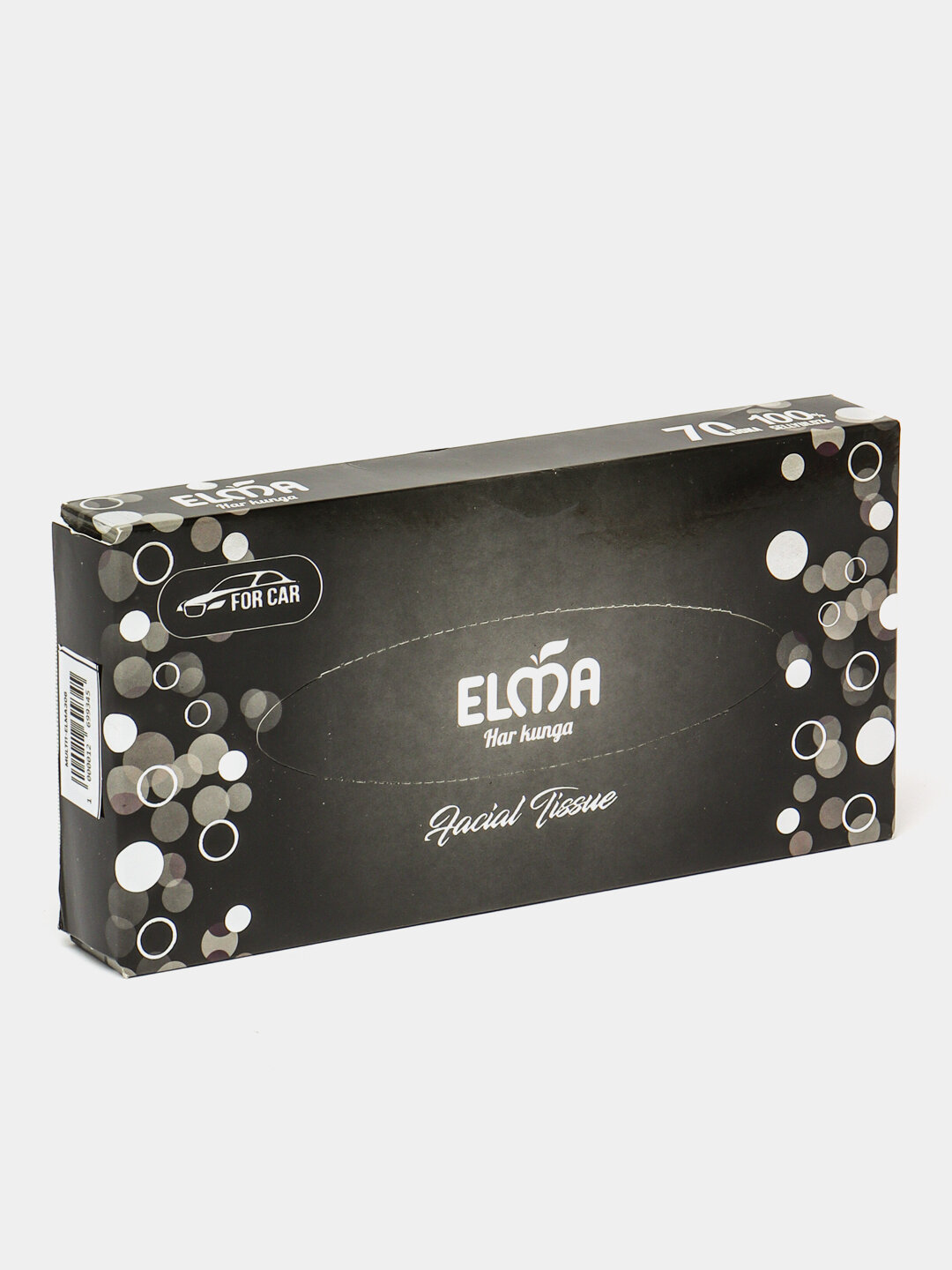 Салфетки ELMA Facial Tissue, 70 шт, для бережного очищения кожи — фото 1
