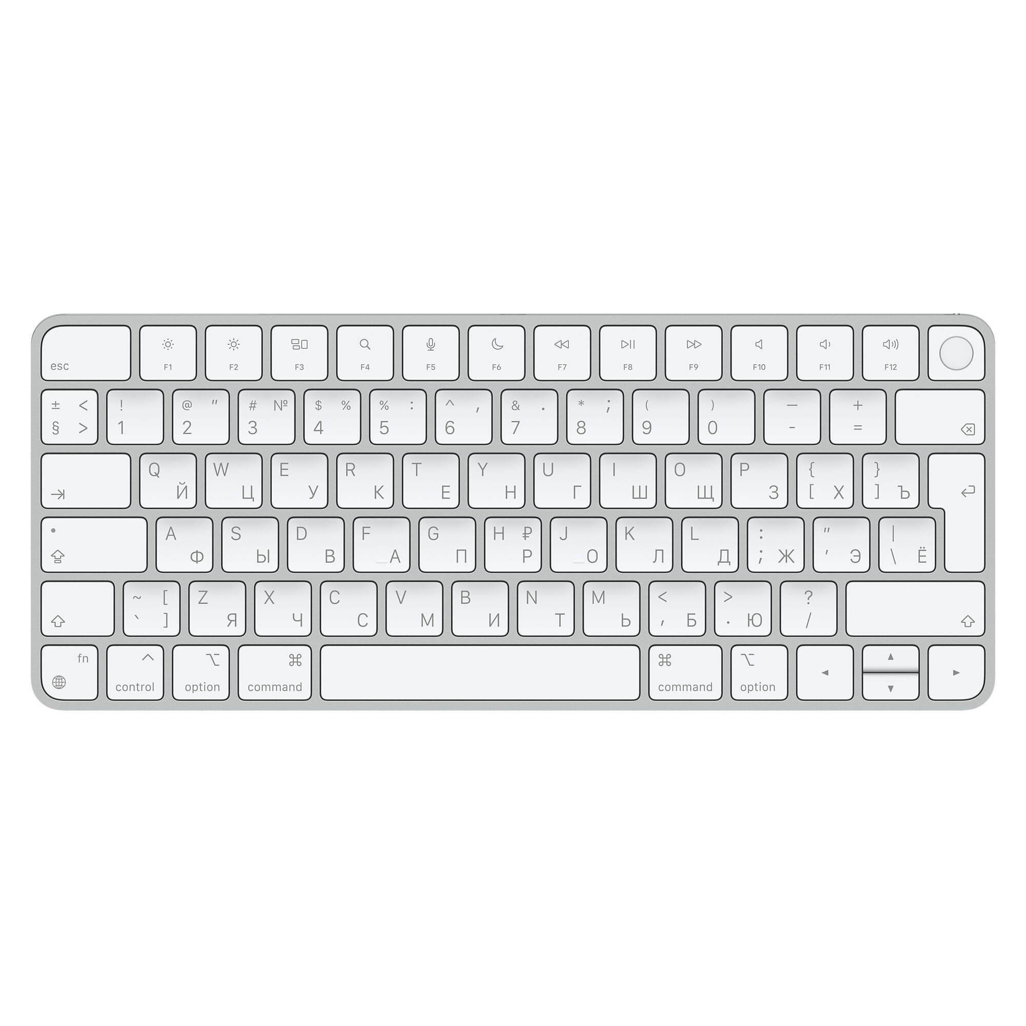 Клавиатура Apple Magic Keyboard с Touch ID и русской раскладкой MK293RS/A