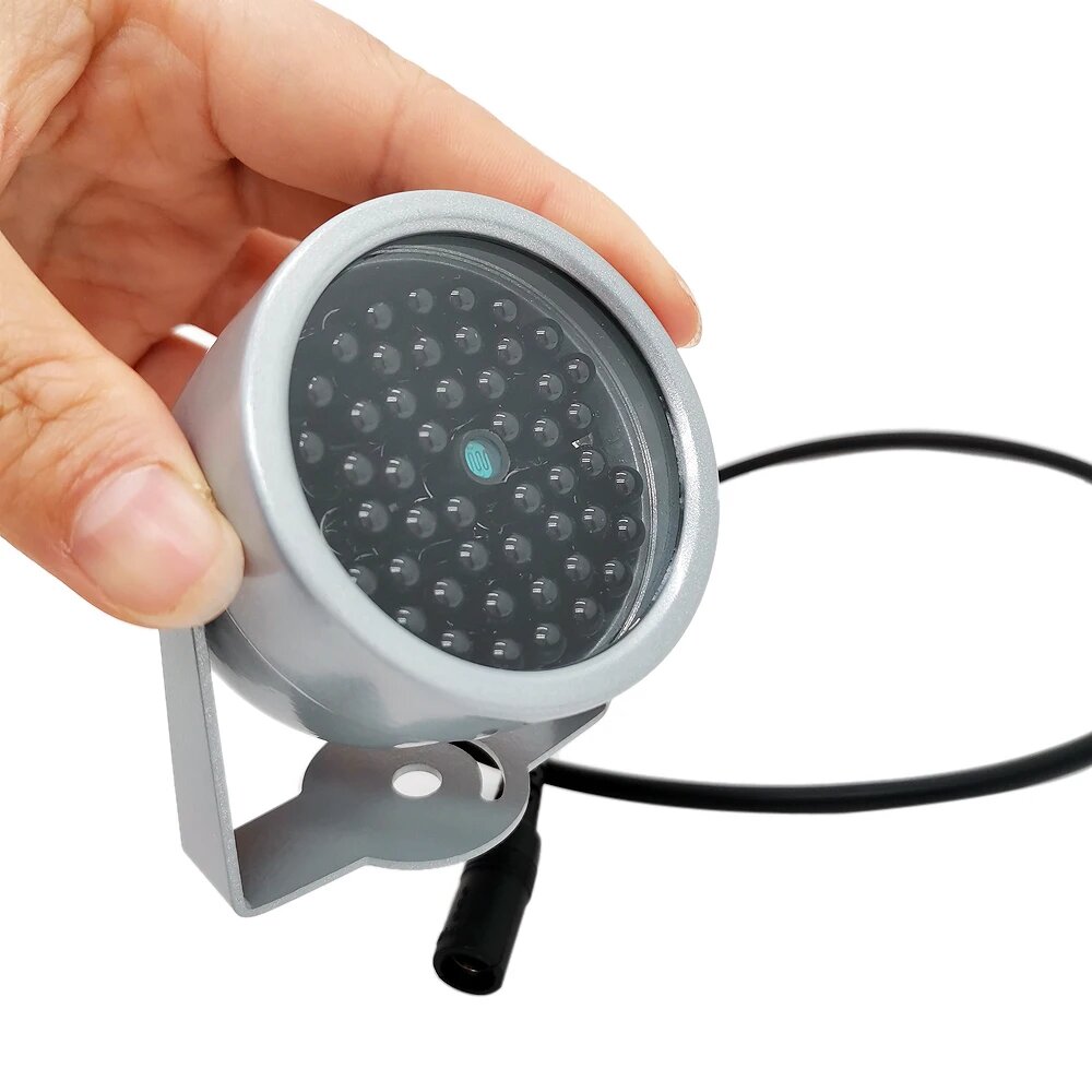 Схема работы камеры с ИК-подсветкой