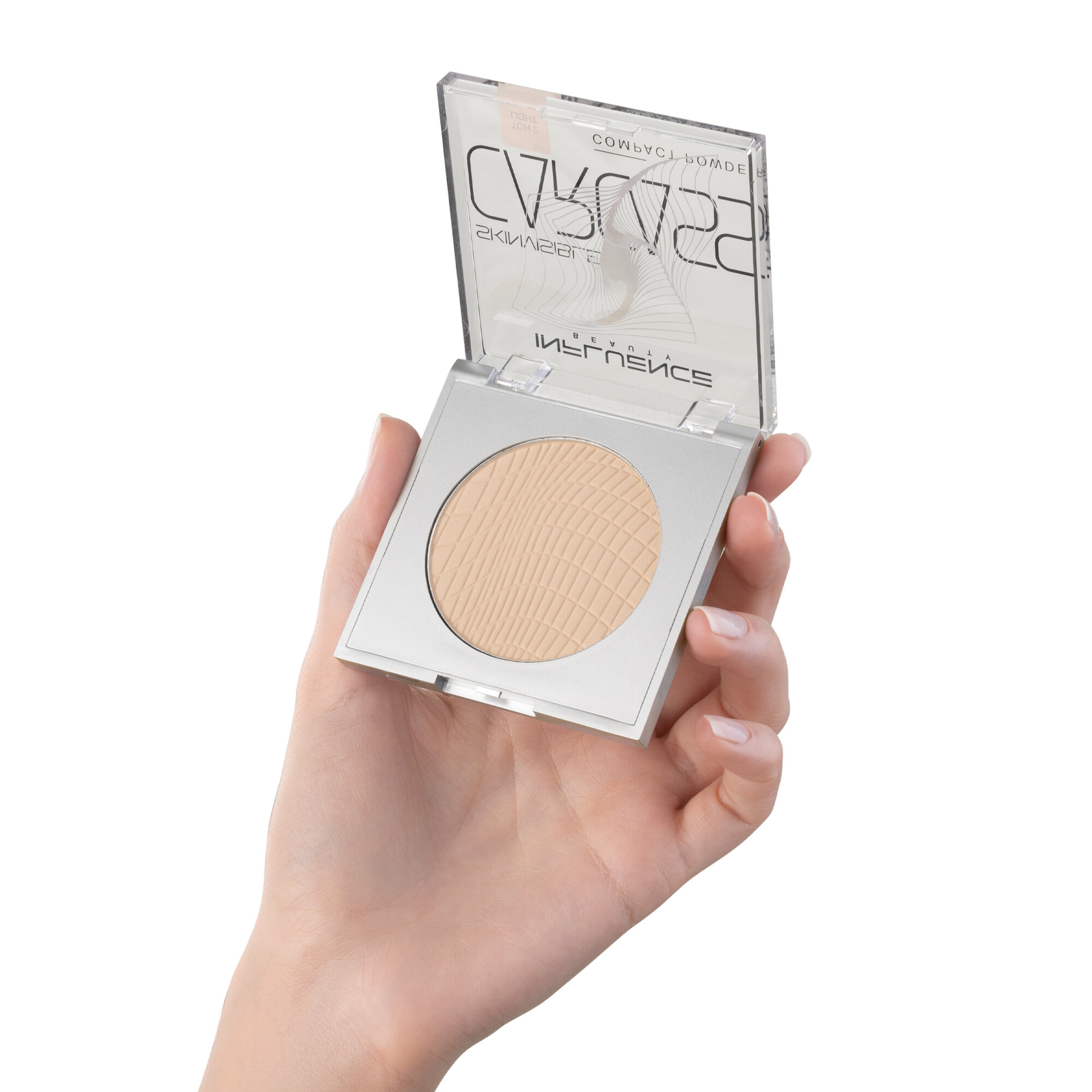 INFLUENCE BEAUTY Пудра компактная Skinvisible т02 4,2г:6/288 — фото 1