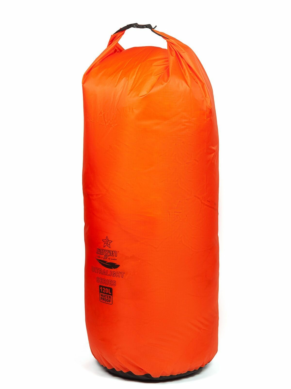 Гермомешок SARGAN "легко" TAFFETA RIPSTOP объем 120 литров оранжевый